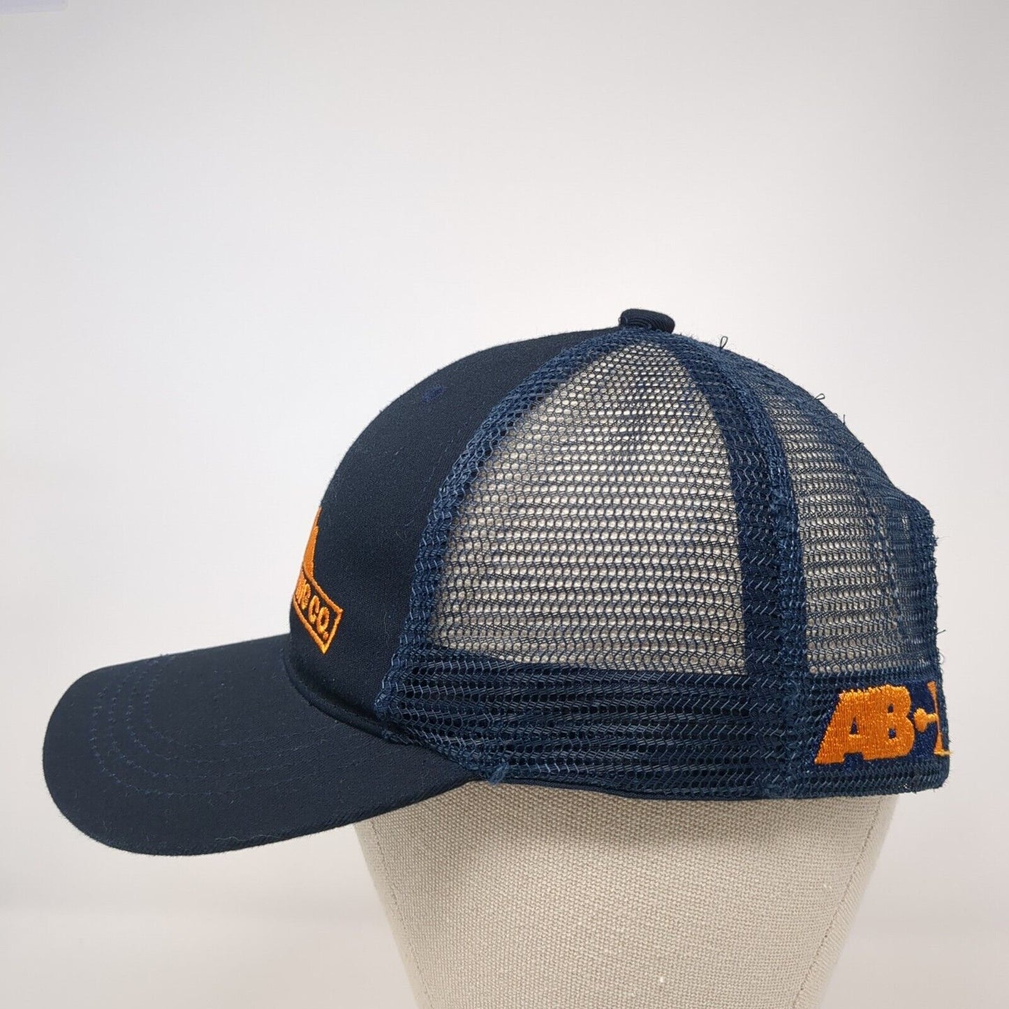 Antigua Brewing Co. Snapback Mesh Back Trucker Hat Blue OSFA Embroidered