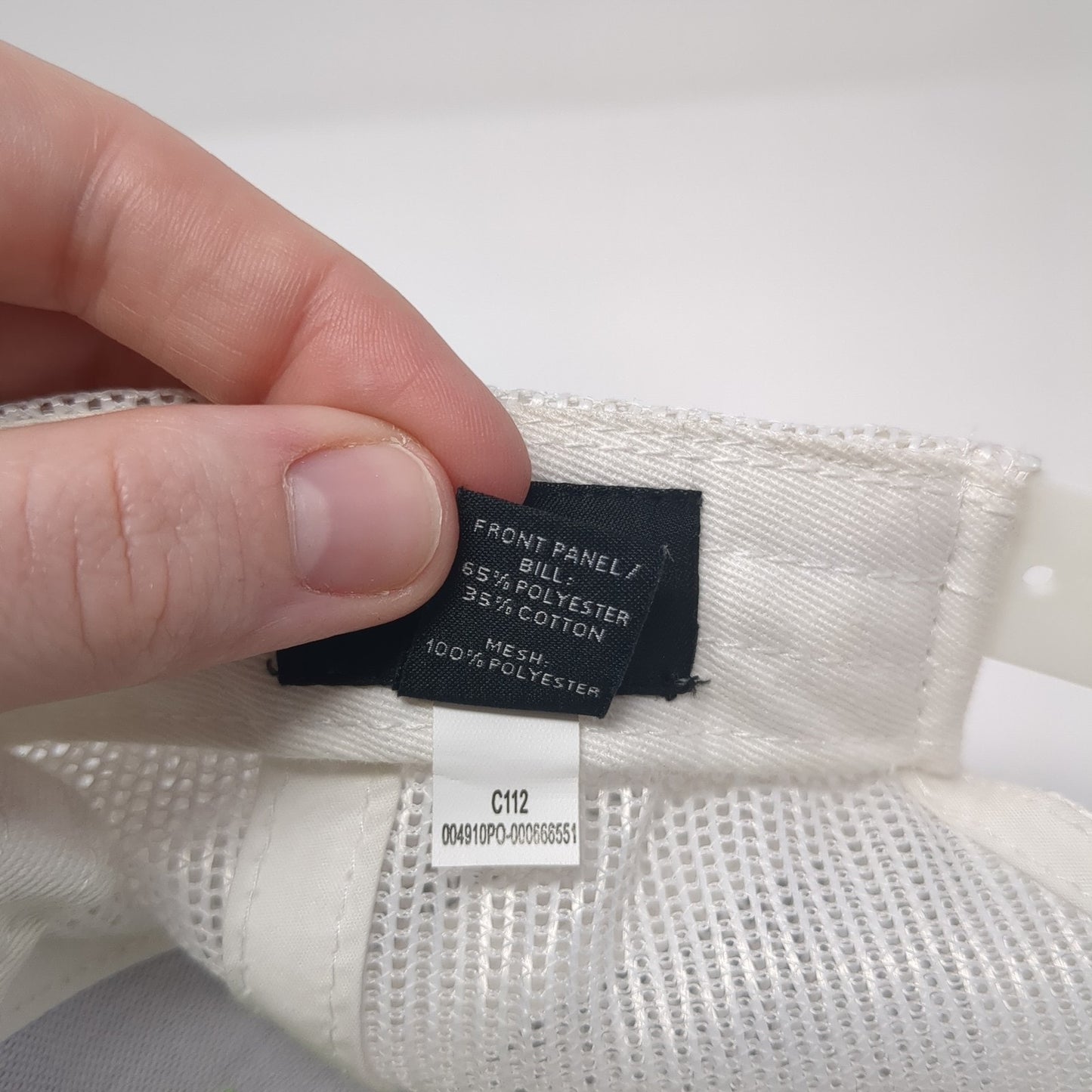 Idaho Central Credit Union Logo Snapback Trucker Hat Gray One Size Mesh Back