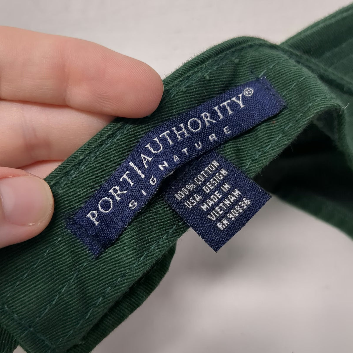 Port Authority Visor Green One Size Agri-Inject Inc Embroidered Slideback Hat