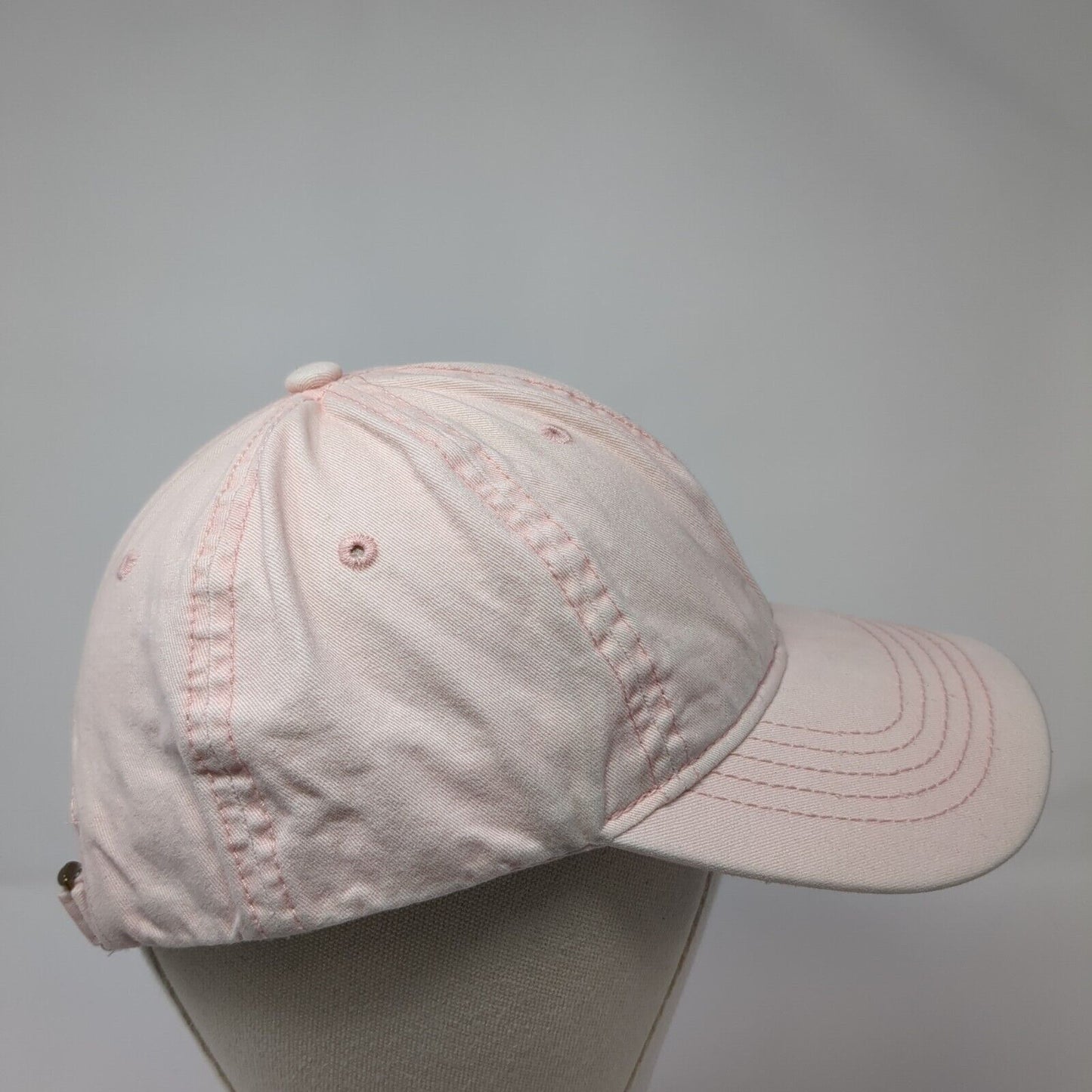 Unbranded Slideback Hat Pink One Size Solid Adjustable Blank Outdoor