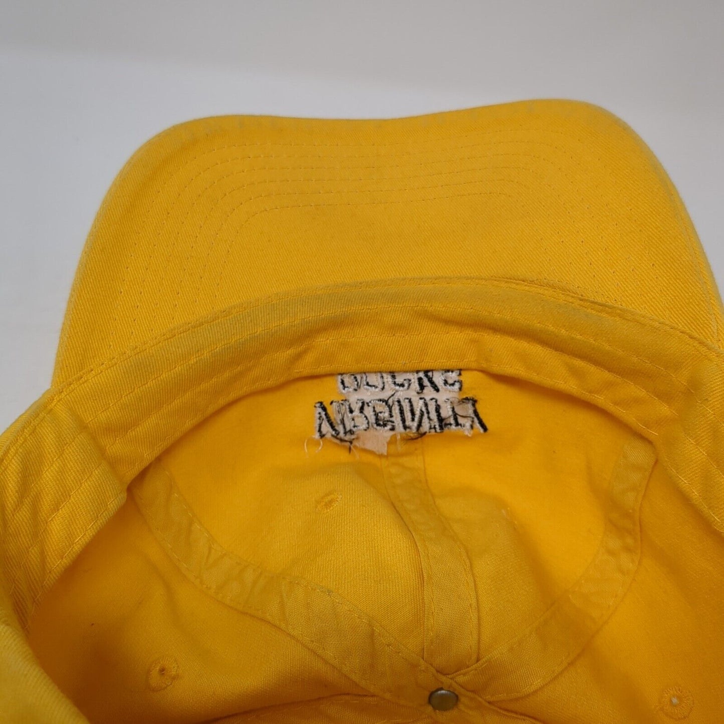 Virginity Rocks Slideback Hat Yellow One Size Adjustable Embroidered 6 Panel