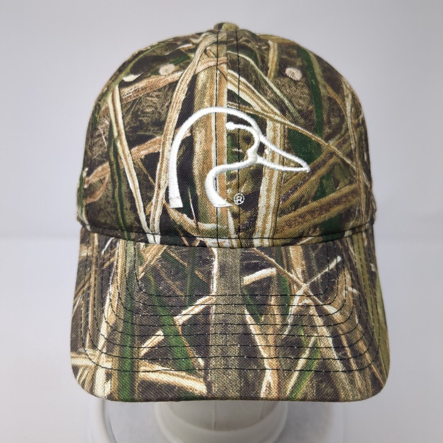 Ducks Unlimited Slideback Hat Camouflage OS Adjustable Embroidered Outdoor Cap