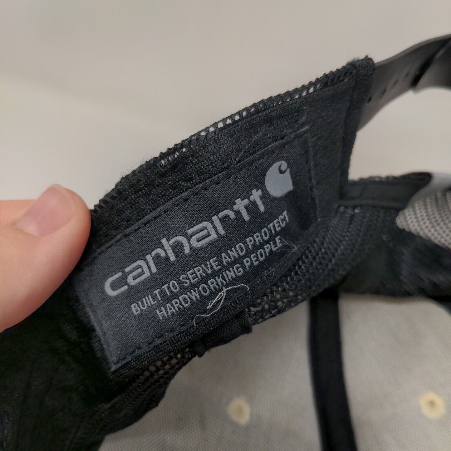 Carhartt Snapback Trucker Hat Multicolor One Size Embroidered Mesh Back