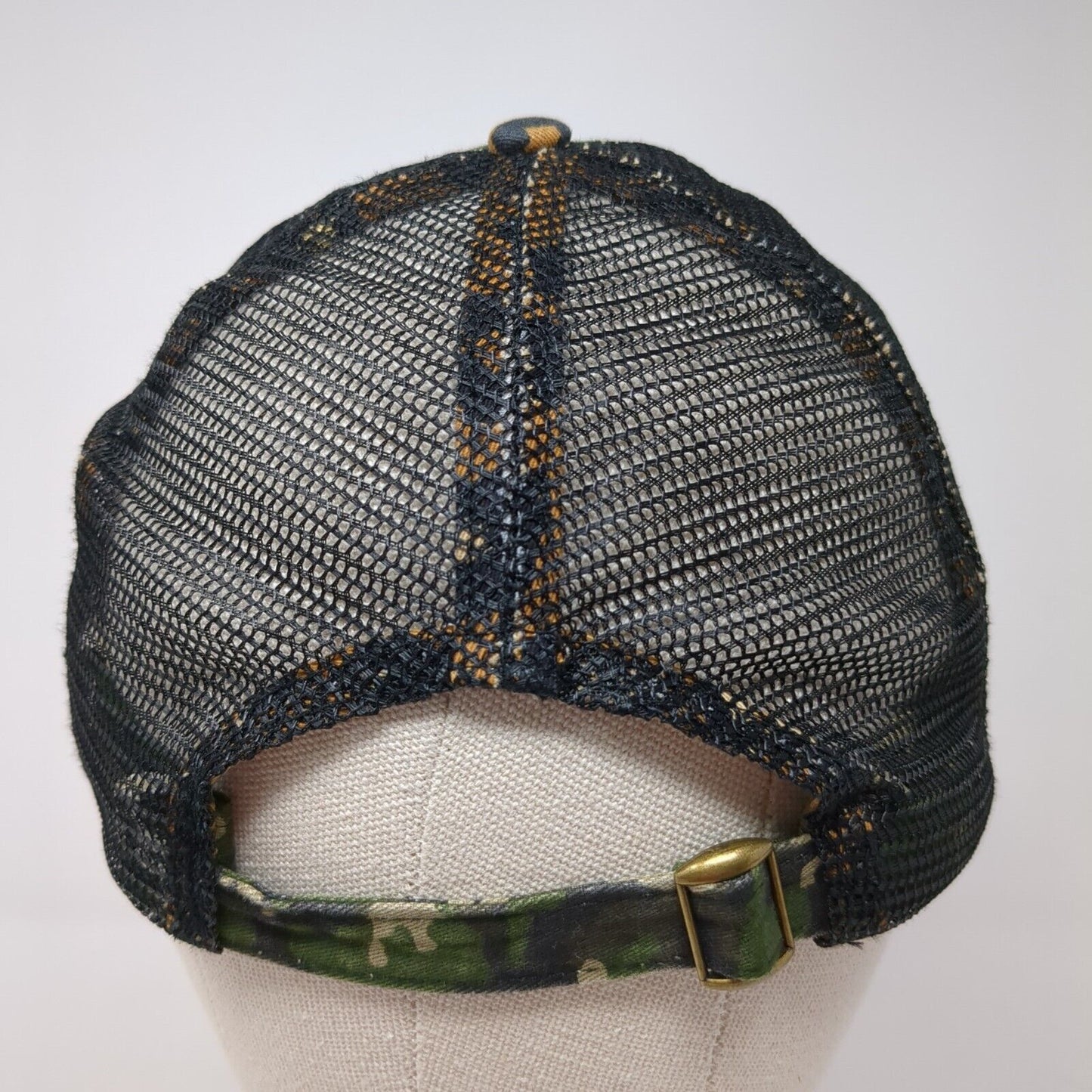 Need More Sleep Slideback Trucker Hat Multi One Size Camo Animal Print