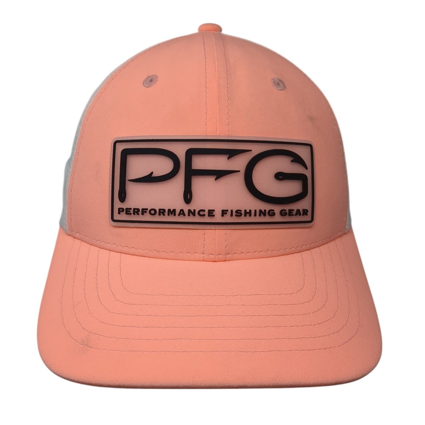 PFG Performance Fishing Gear Strapback Hat Pink One Size Columbia