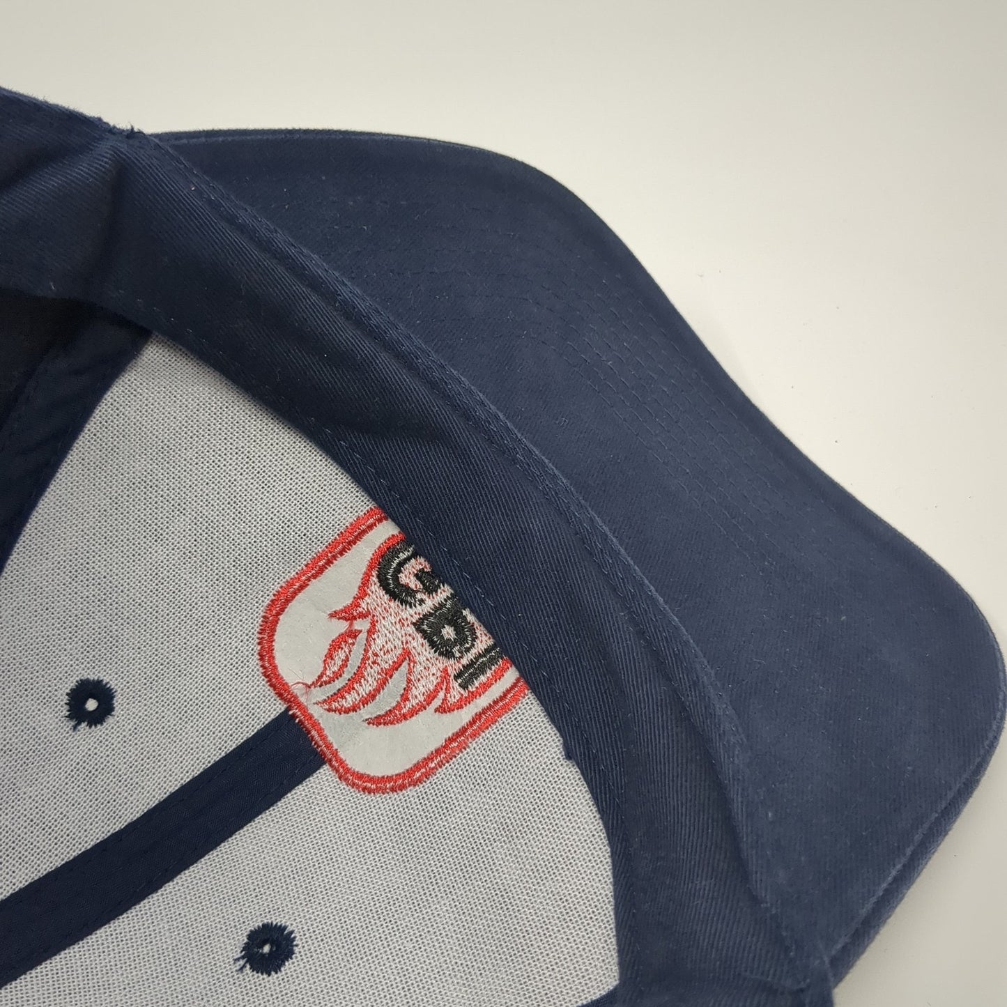 GPI Strapback Hat Blue One Size Adjustable Embroidered Logo Daystone