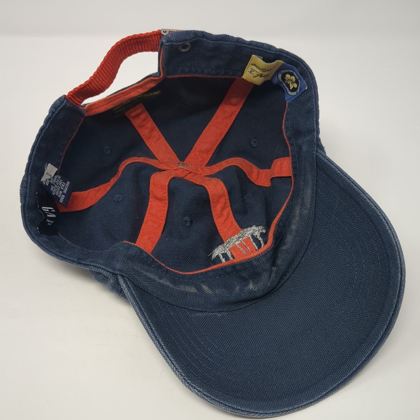 Worldwide Surf Team Slideback Hat Blue Medium Embroidered 6 Panel Gap