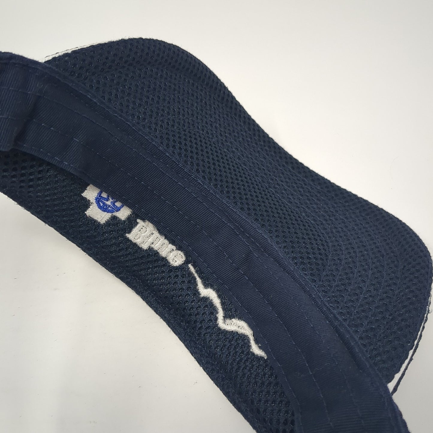 Blue Cross of Idaho Strapback Visor Hat Blue One Size Adjustable Outdoor