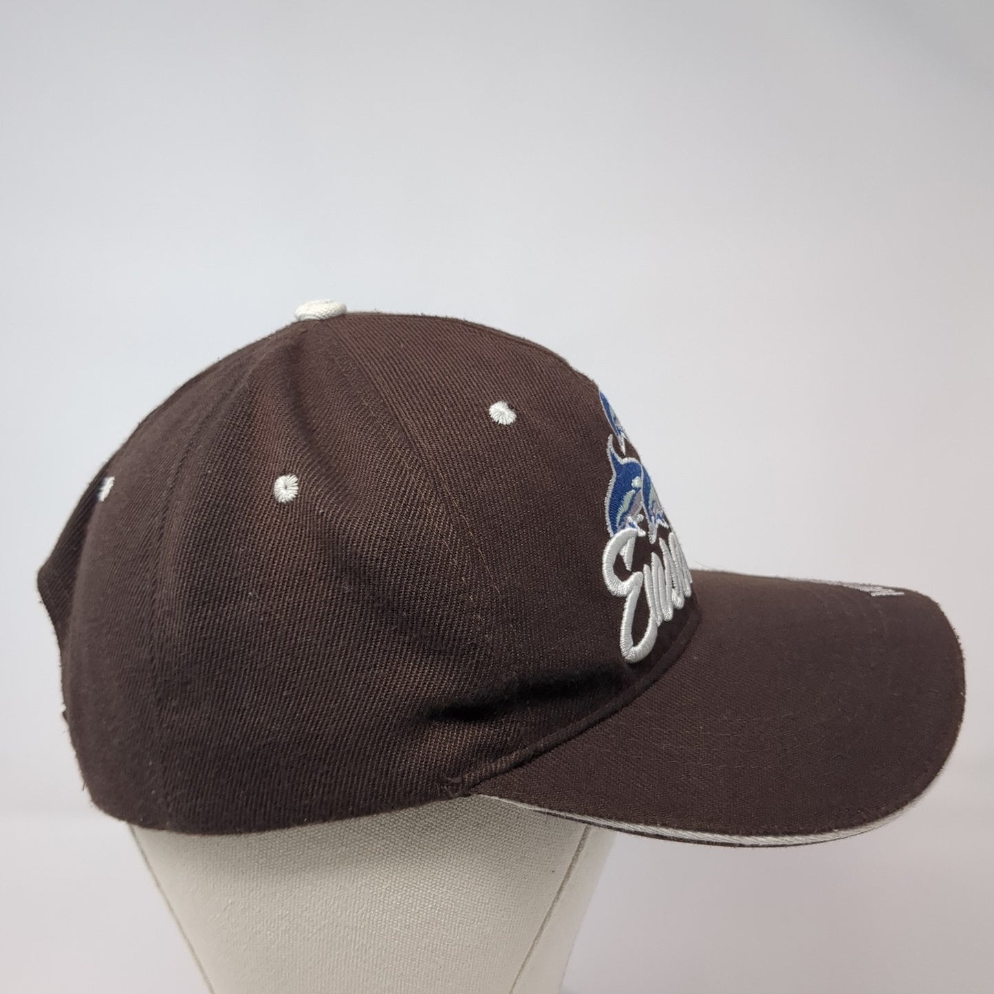 Ensenada Mexico Strapback Baseball Cap Brown One Size Adjustable Embroidered