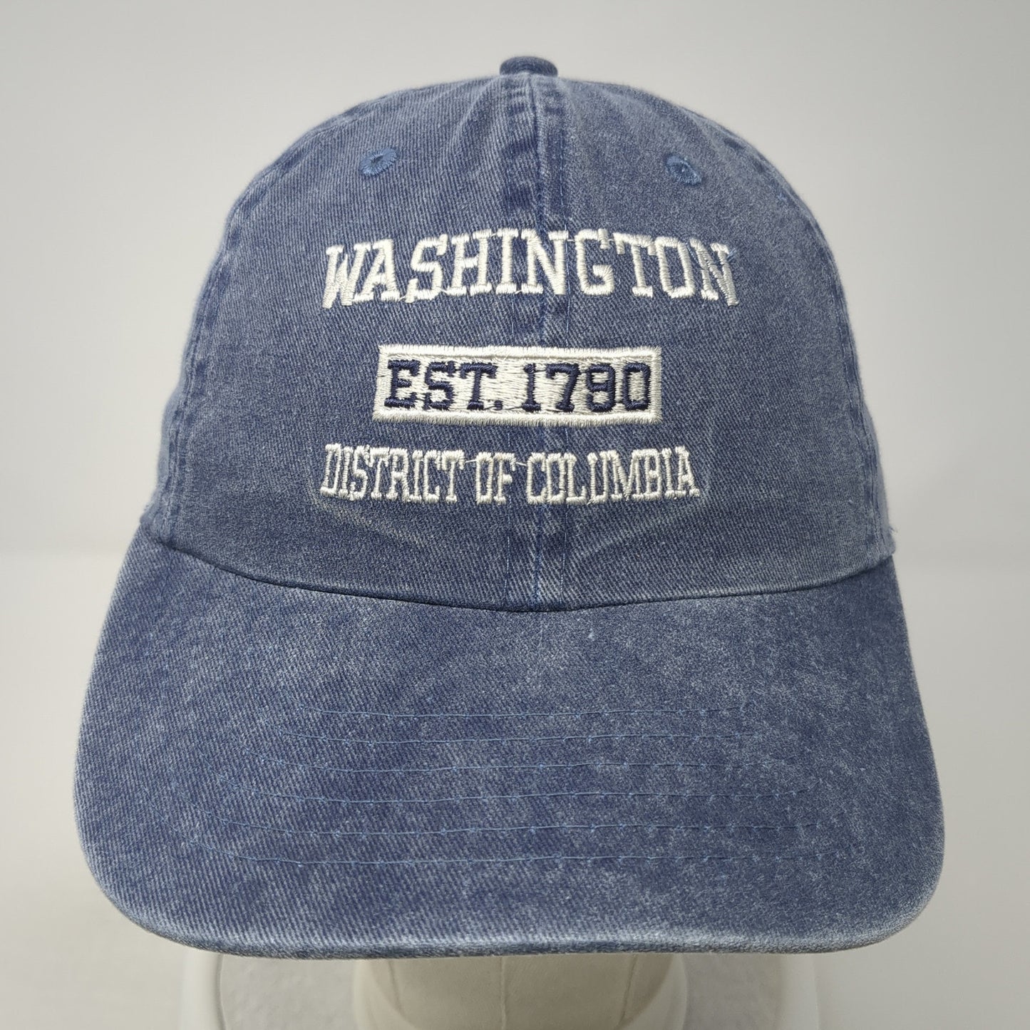 Washington District Of Columbia Slideback Hat Blue One Size Newhattan