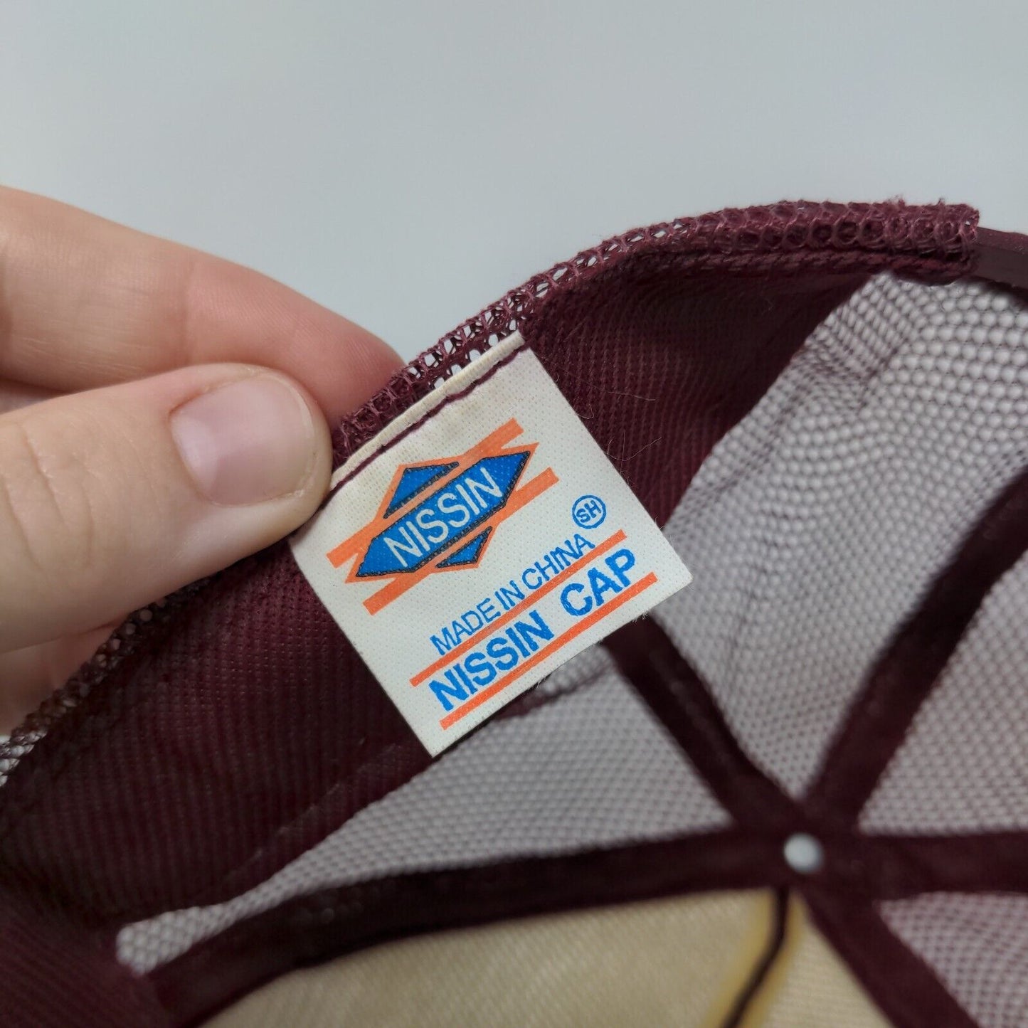 Town & Country Elementary Honor Student Trucker Hat Red OS Mesh Back Rope Nissin