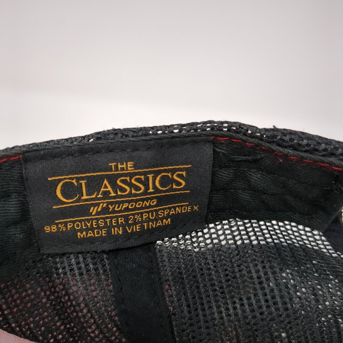 Hurley Snapback Trucker Hat Red One Size Adjustable Mesh Back Classics Yupoong