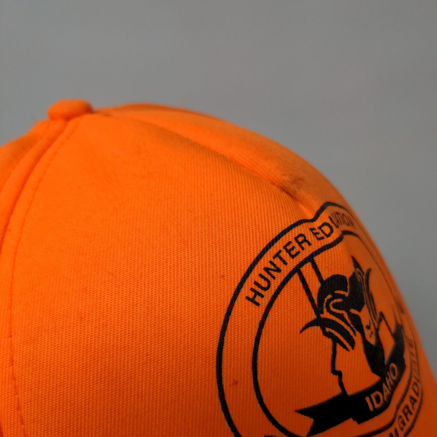 Idaho Hunter Education Program Graduate Snapback Hat Orange OSFM Otto