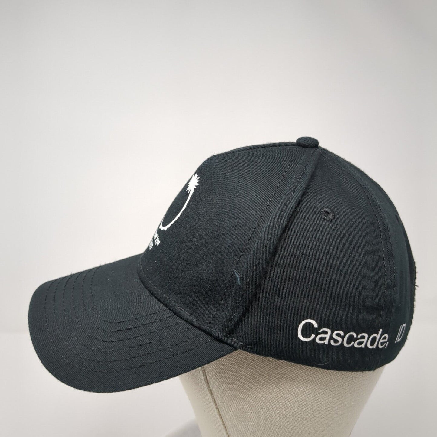 August 21st 2017 Eclipse Strapback Hat Black One Size Cascade ID Otto