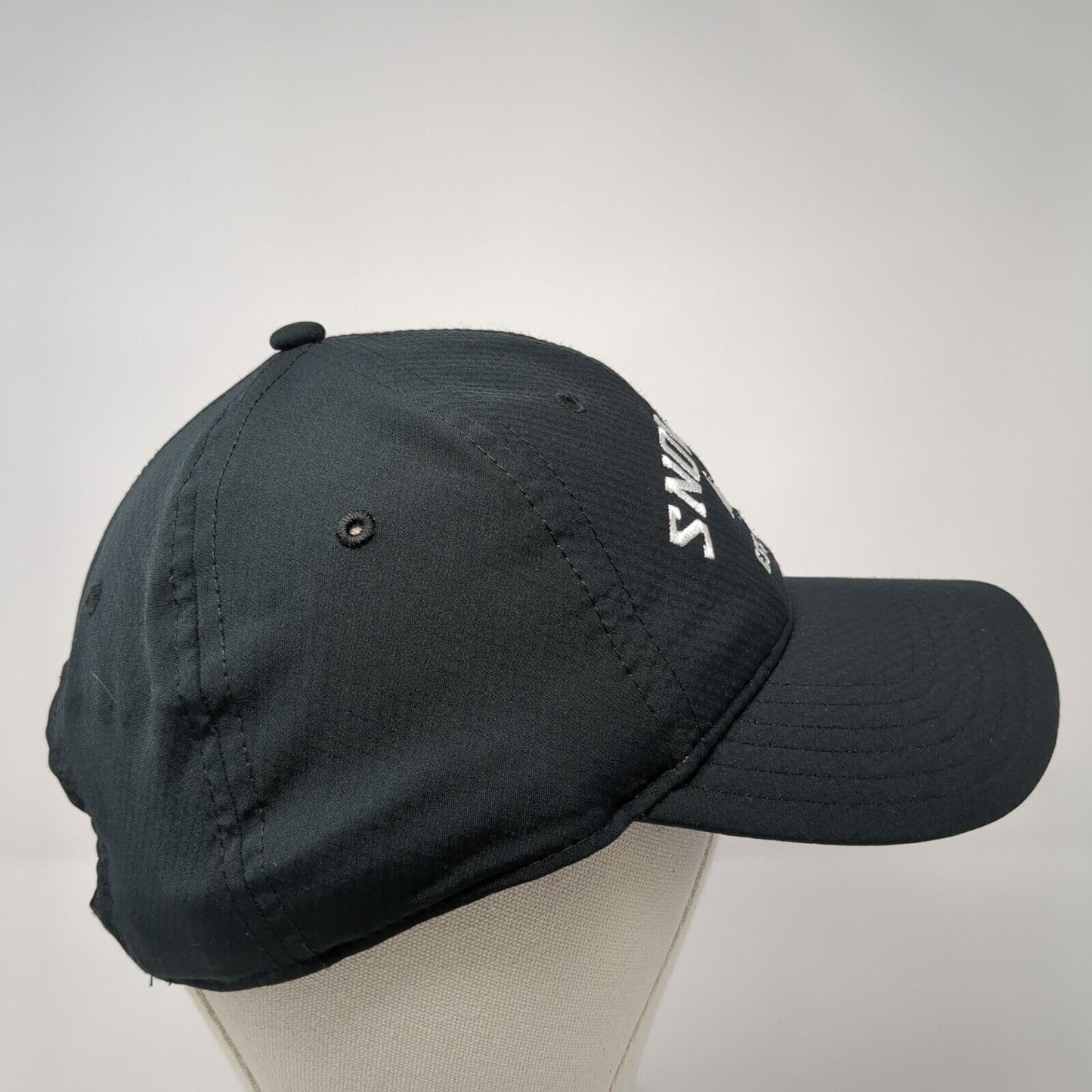 Snow Hill Est. 1924 Strapback Hat Black OS Adjustable Embroidered Under Armour