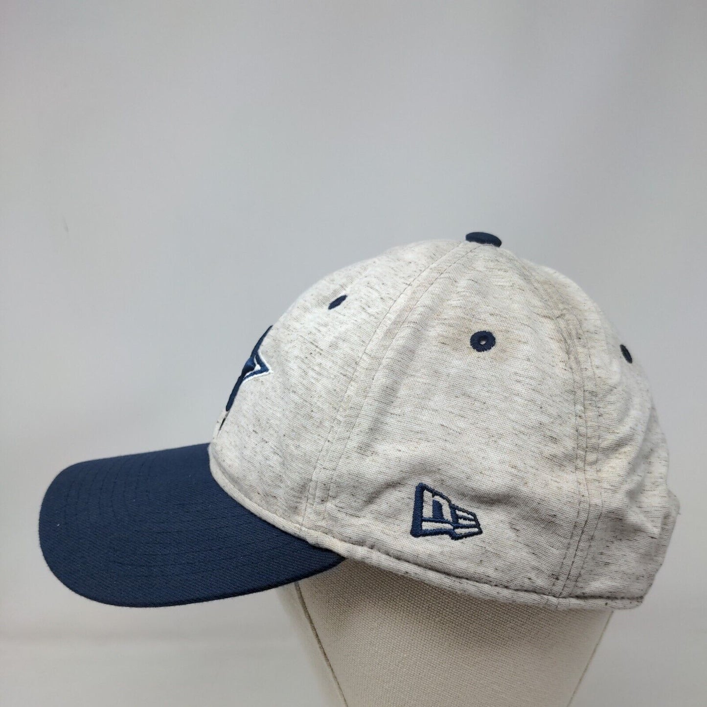 Dallas Cowboys Snapback Hat Gray Blue New Era 9Forty Embroidered NFL