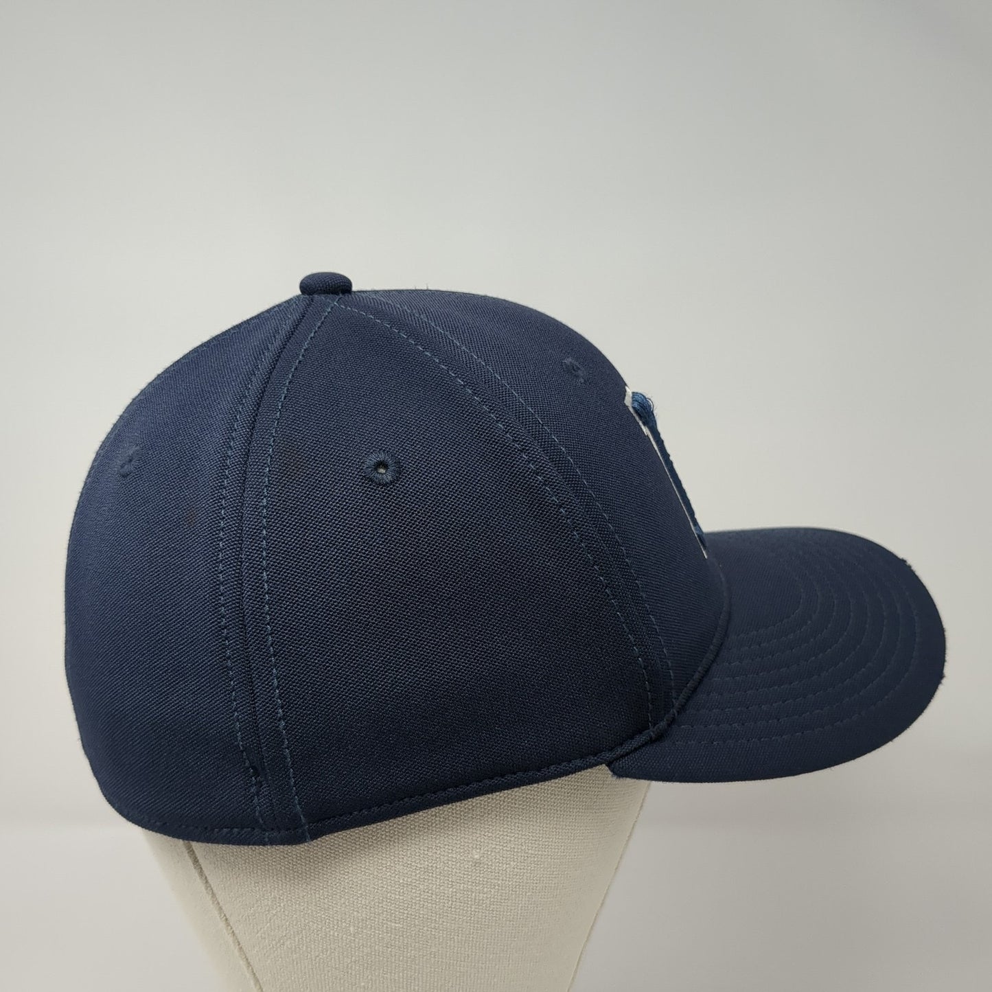 M Fitted Baseball Cap Blue Small Lightweight Embroidered Gametek The Game