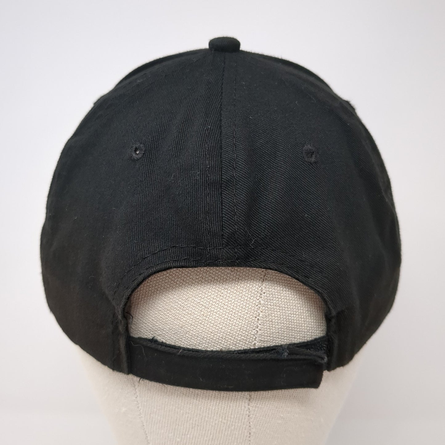 Freightliner Strapback Hat Black One Size Solid Adjustable Embroidered