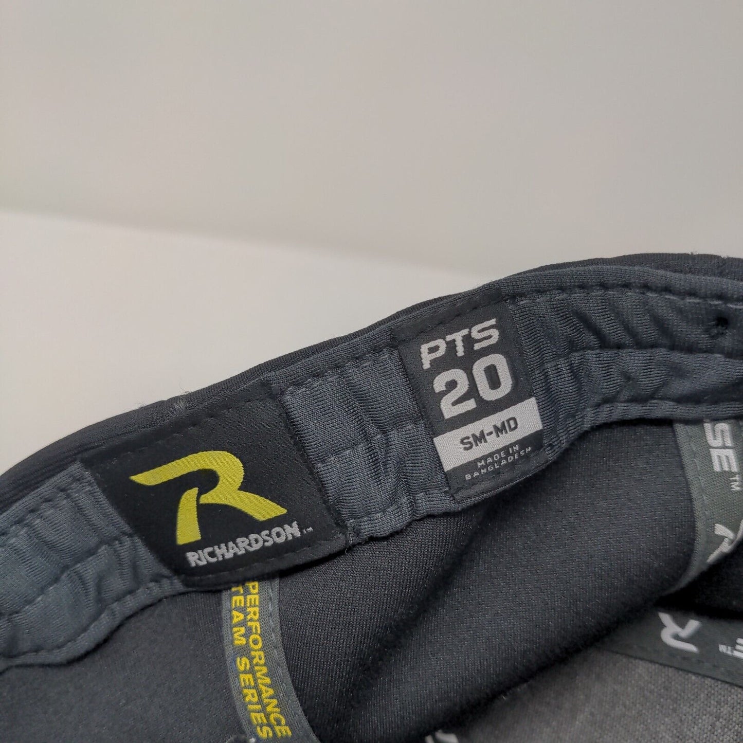 Eaton Towing Fitted Hat Black S/M Flexfit PTS Performance Team Series Richardson