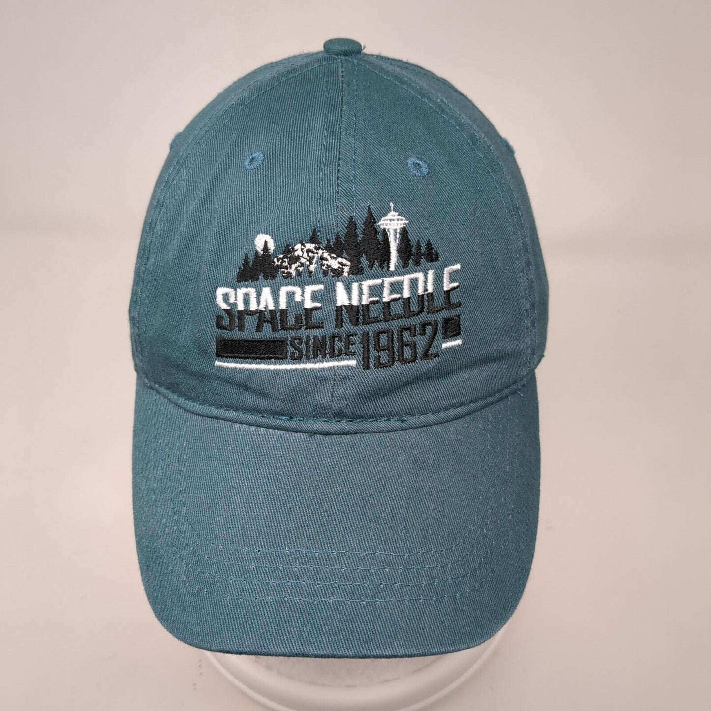 Space Needle Since 1962 Slideback Hat Green One Size Embroidered ACE