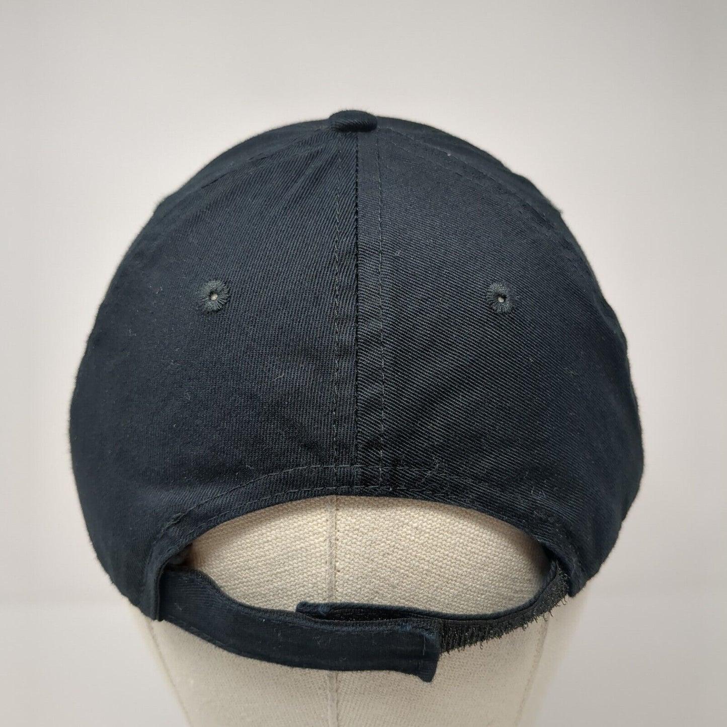 PCRD Strapback Hat Black Youth One Size Adjustable Port & Company