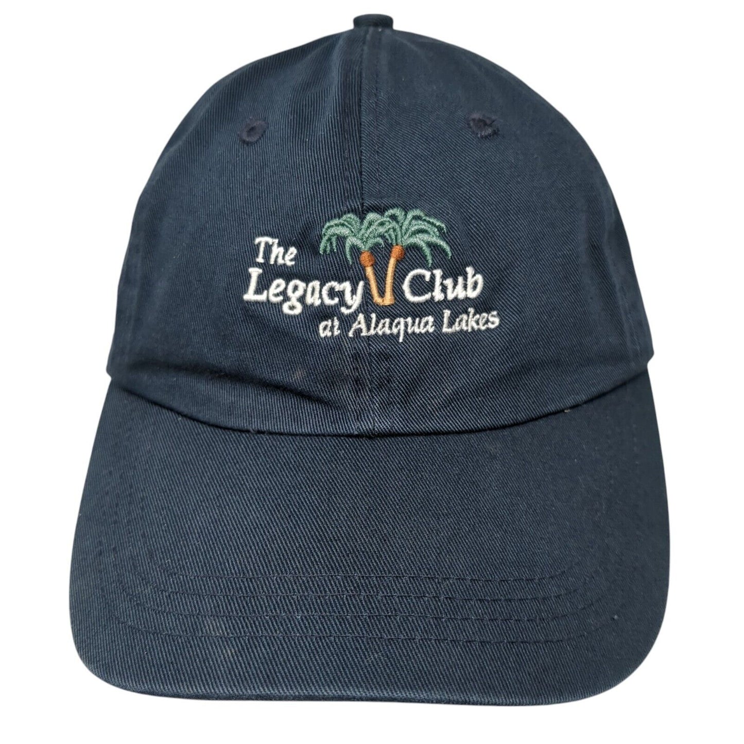The Legacy Club at Alaqua Lakes Slideback Hat Blue One Size Ahead