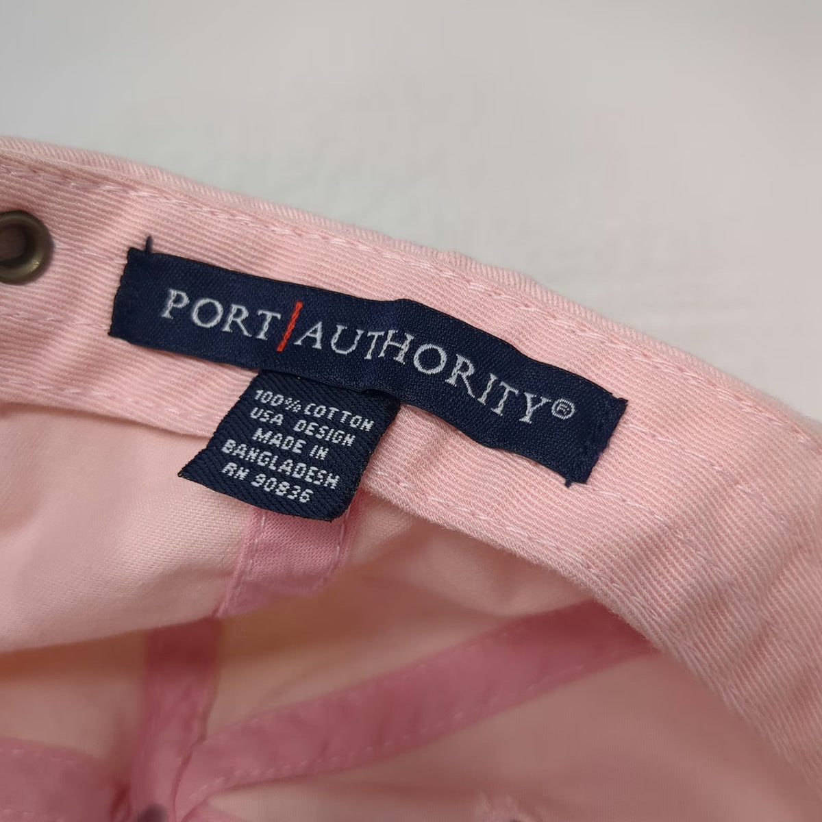 Port Authority Infiniti Logo Baseball Cap Pink OSFM Embroidered Slideback Hat