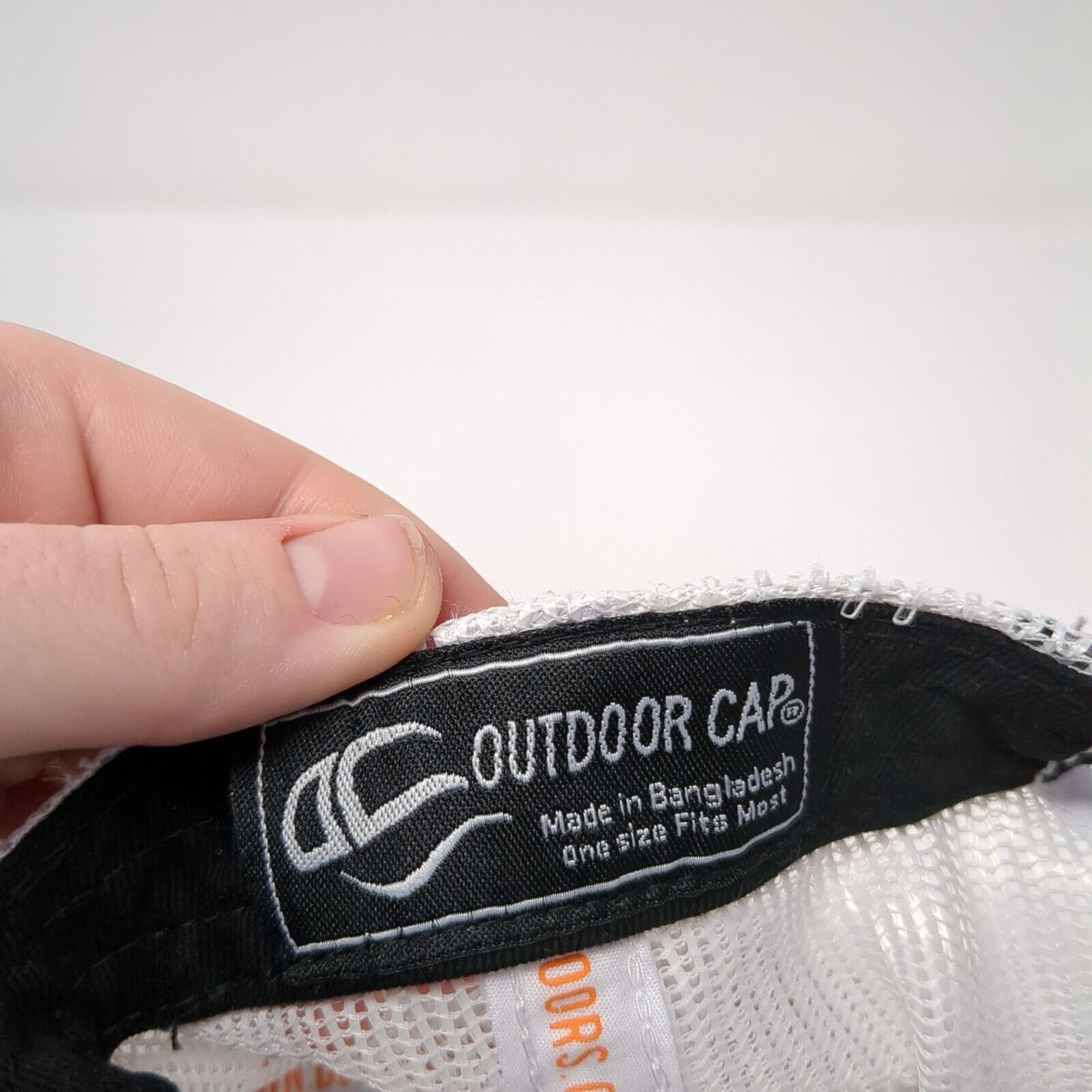 Do All Outdoors Strapback Trucker Hat Gray One Size Mesh Back Outdoor Cap