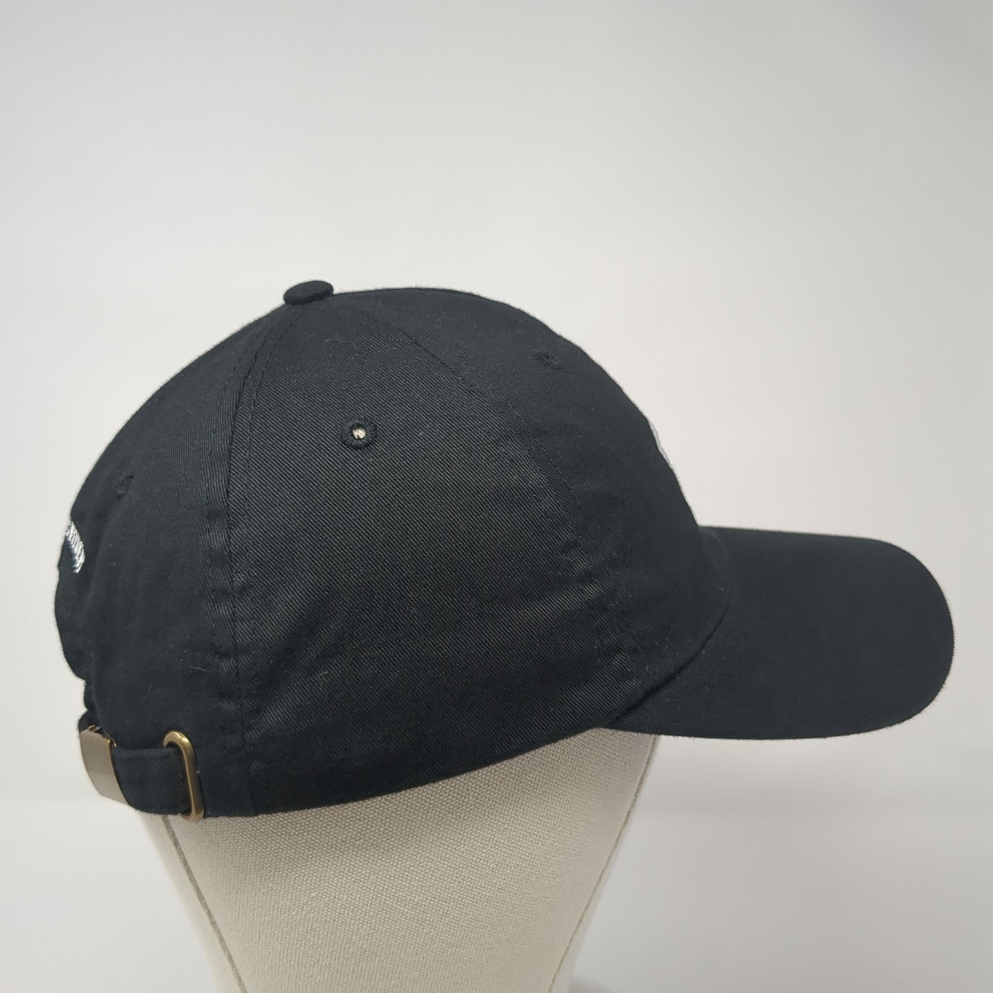 GQ Slideback Hat Black One Size Embroidered Proud Subscriber 6 Panel