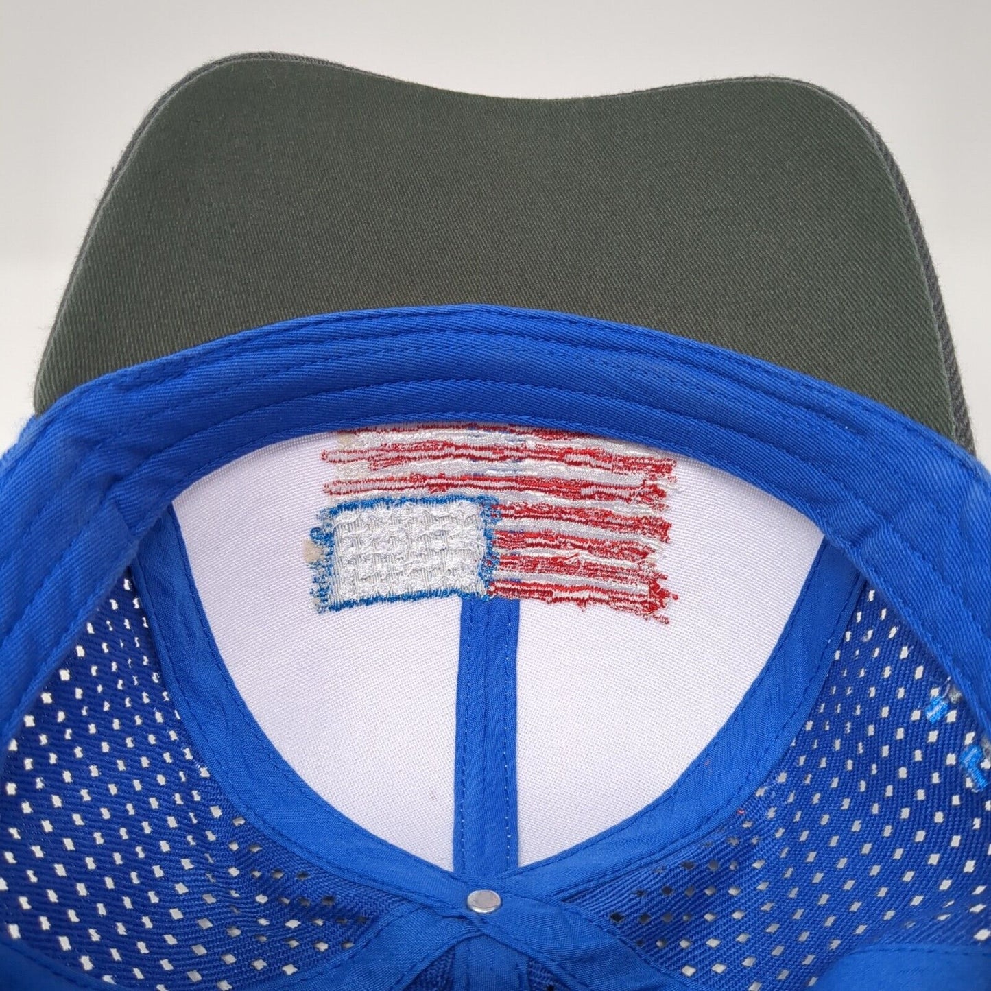 USA Flag ShadePro Strapback Hat Multi One Size RV Awnings Laser Cut