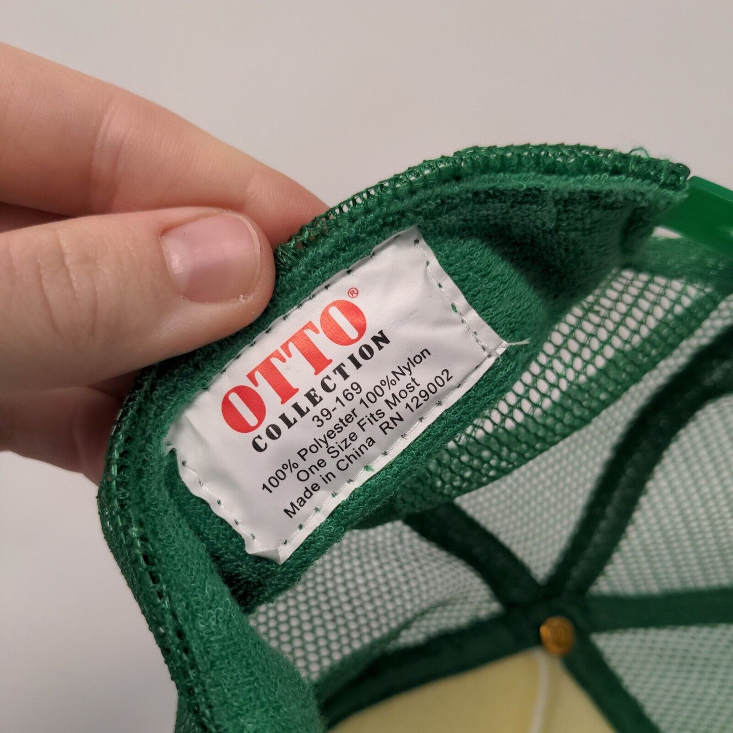 We Make Sector Fun Snapback Rope Trucker Hat Green OSFM Mesh Back Otto