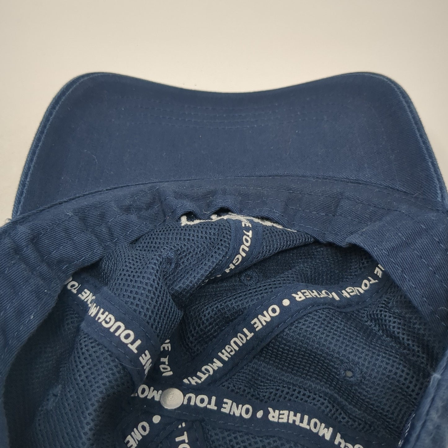 Mom Life Slideback Hat Blue One Size Adjustable State Of Mine 6 Panel