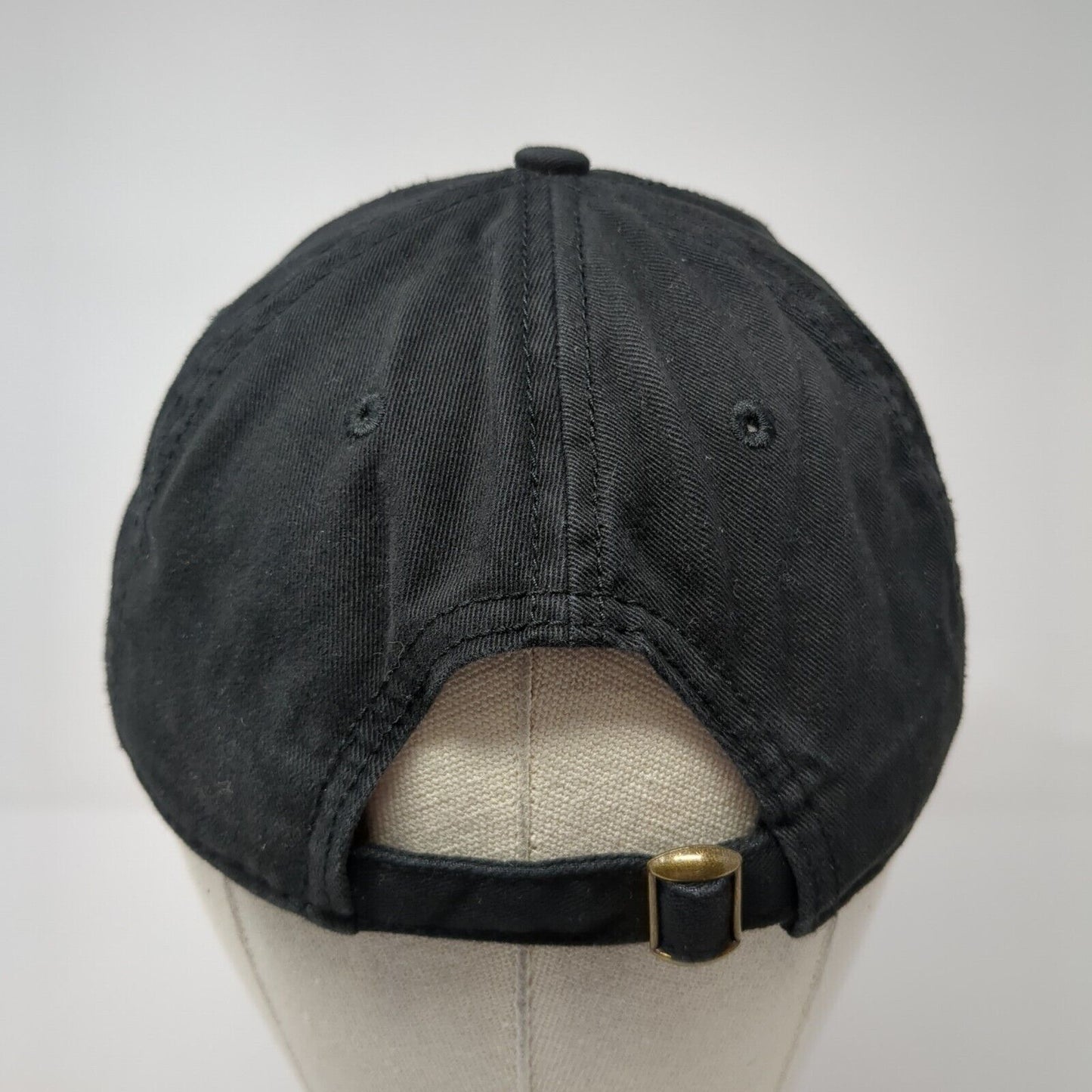 O.P.M.S. Slideback Hat Black One Size Adjustable Embroidered Sportsman