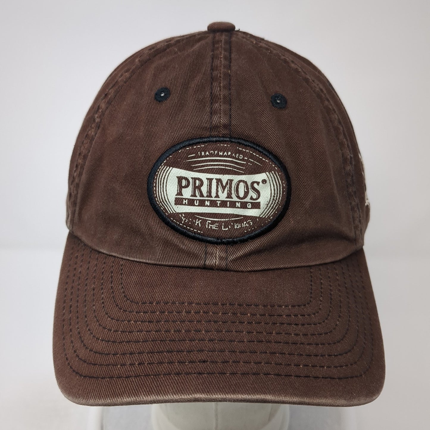 Primos Hunting Slideback Baseball Cap Brown One Size Adjustable Signatures