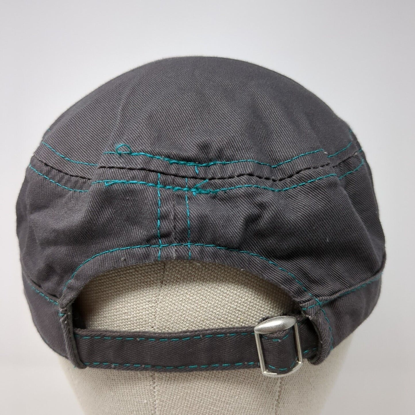 Scheels Slideback Cadet Army Hat Gray One Size Adjustable Outdoor Cap