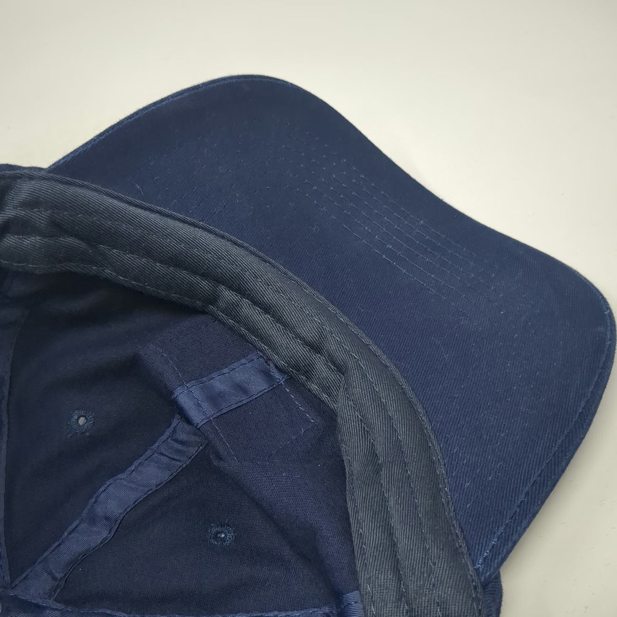 Samuel Adams Baseball Cap Blue One Size Strapback Beer Logo Graphic Brewery Hat