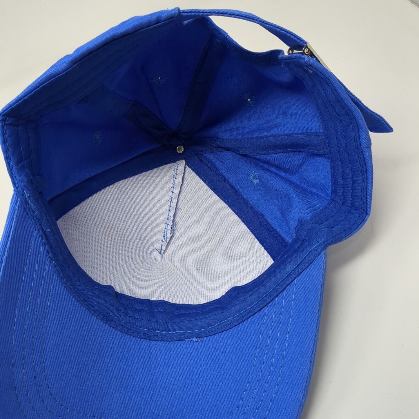 44° North Vodka Slideback Hat Blue One Size Solid Adjustable Idaho USA