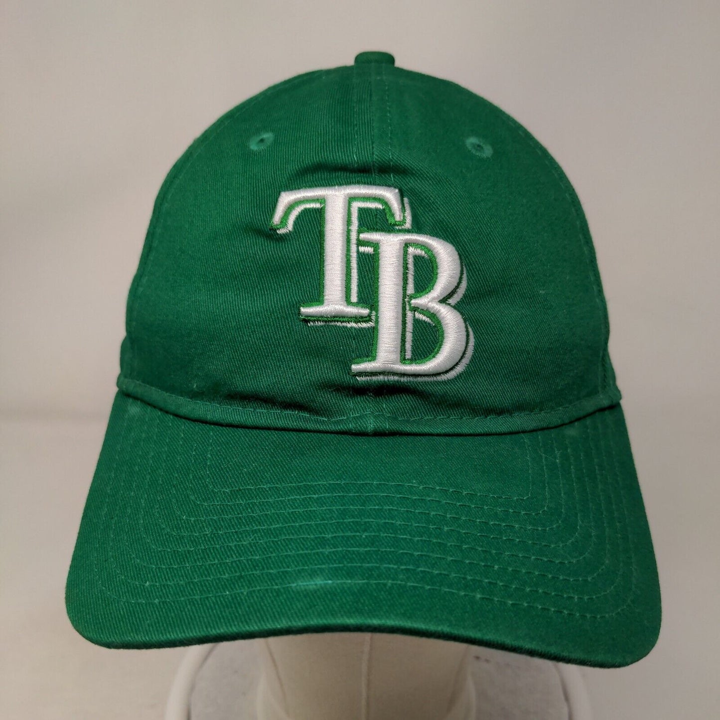 Tampa Bay Rays Slideback Hat Green OSFM New Era 9Twenty Embroidered Logo MLB