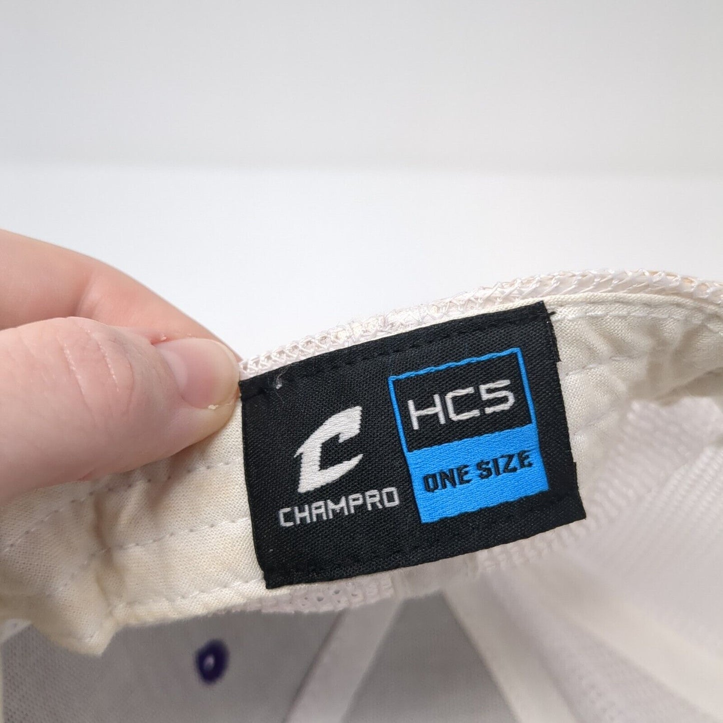 South Orlando Snapback Trucker Hat Purple One Size Mesh Back Champro