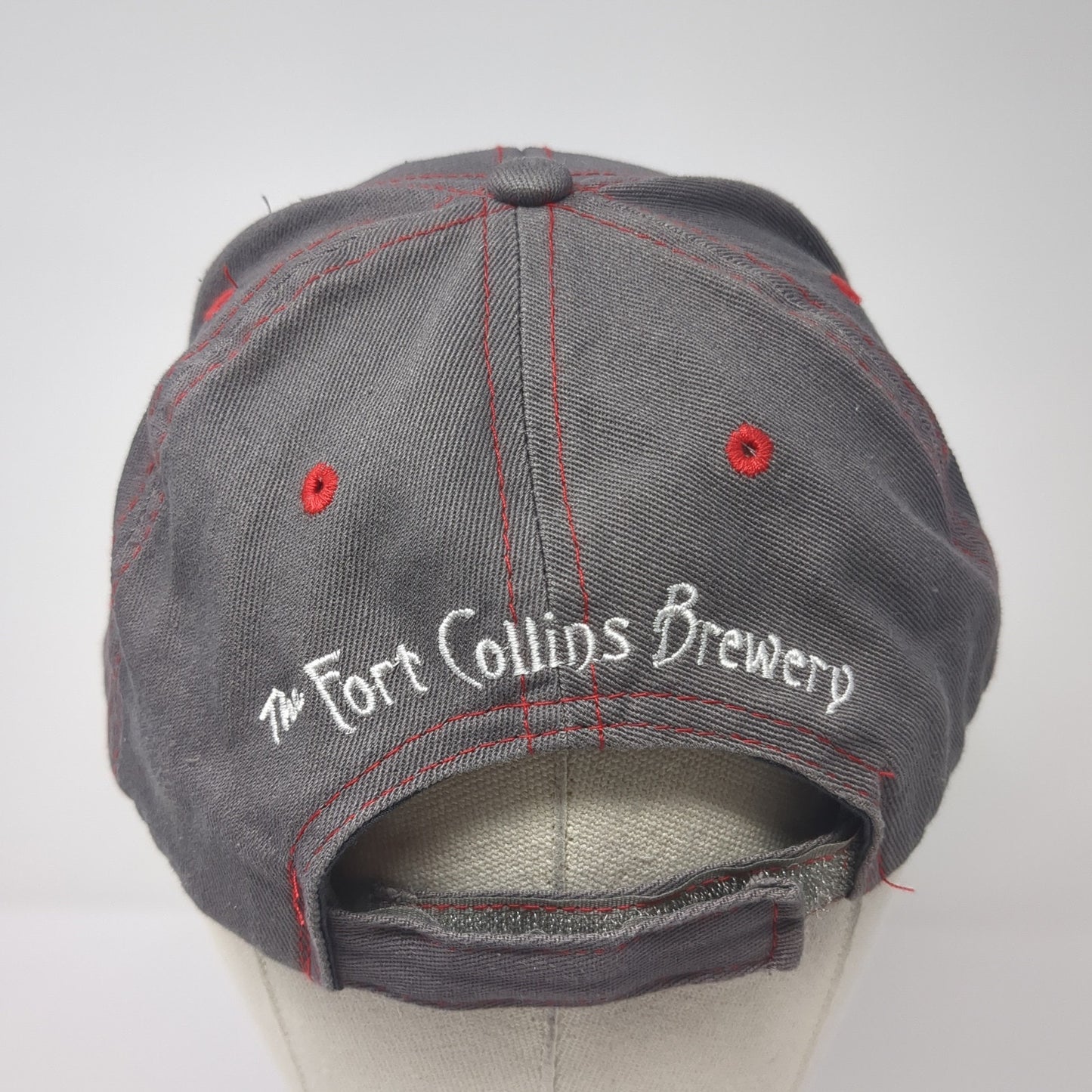 Red Banshee Strapback Hat Gray One Size The Fort Collins Brewery Outdoor