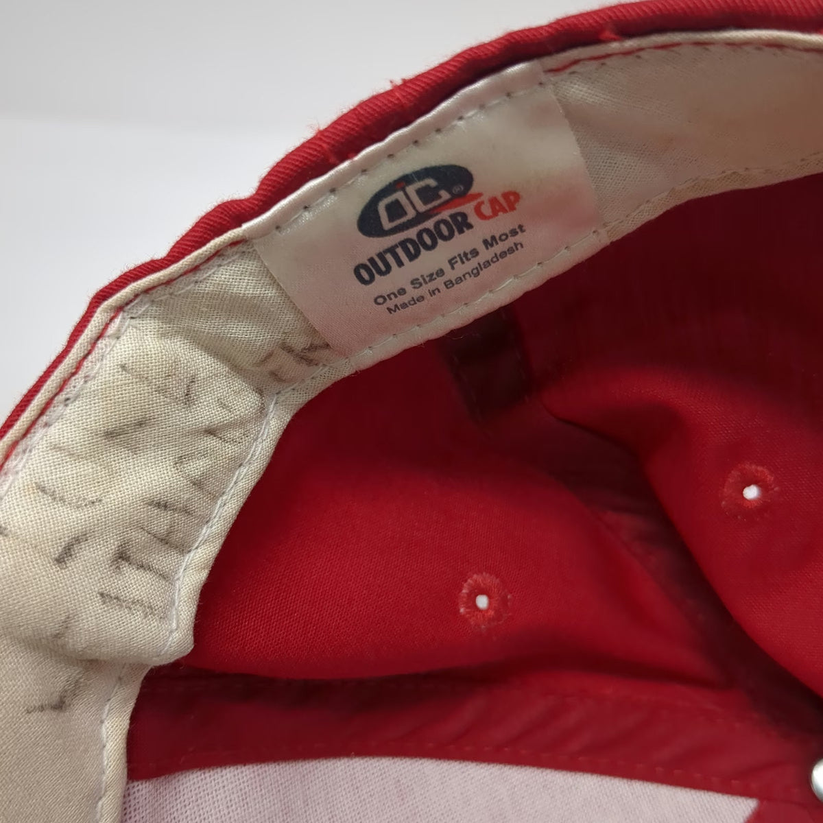 Washington Nationals MLB Outdoor Cap Baseball Cap Red OSFM Strapback Logo Hat