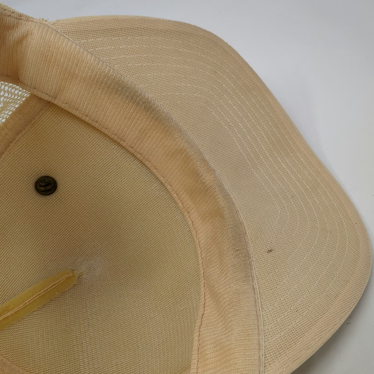 Air Waves Inc Trucker Hat Beige One Size Everlasting Jesus Life Faith Christian