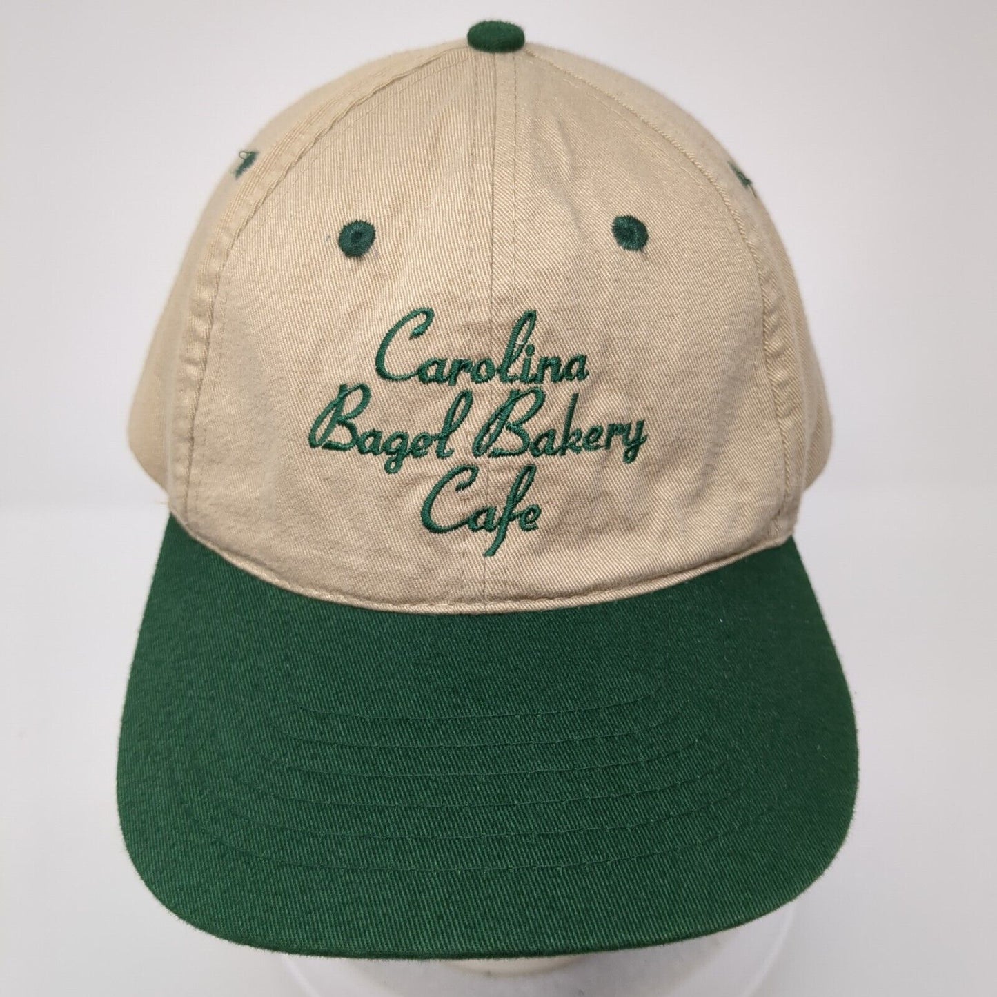 Carolina Bagel Bakery Cafe Slideback Hat Multi OS Adjustable Headshots KC Caps