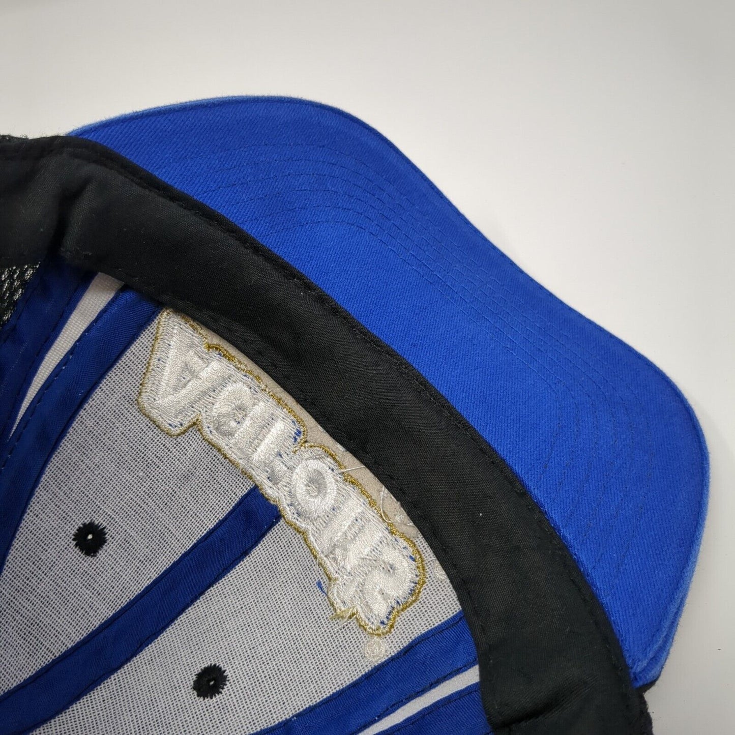 Aaron's Dream Machine Straoback Trucker Hat Black One Size Mesh Chase Authentics