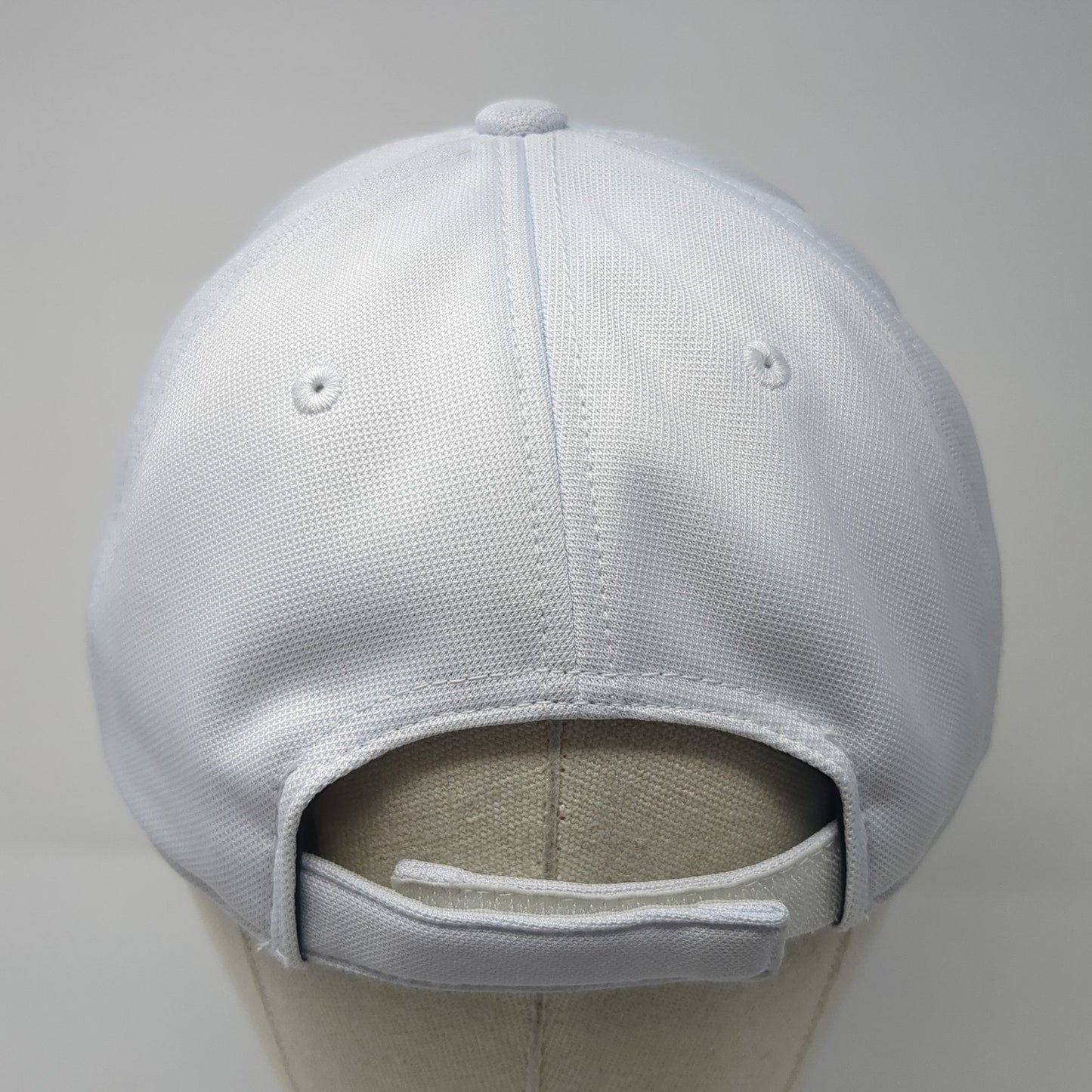 Eagle Baseball Strapback Hat White One Size Adjustable Solid Fanthread