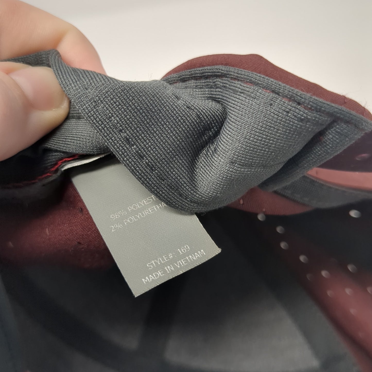 Richardson Outdoor Snapback Hat Red One Size Embroidered Laser Cut