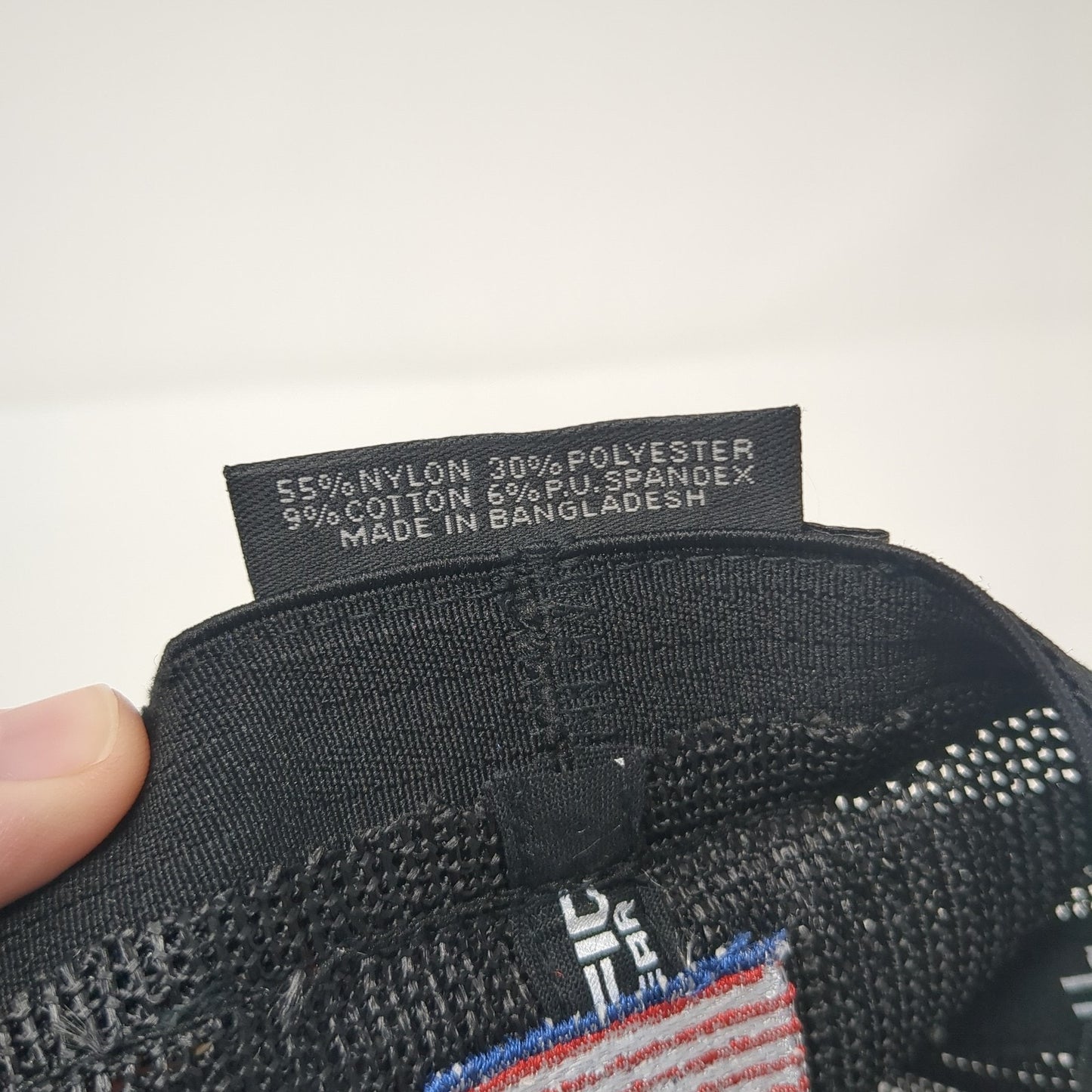 Freedom Electric Fitted Mesh Back Trucker Hat Black 7 3/8 Colorblock