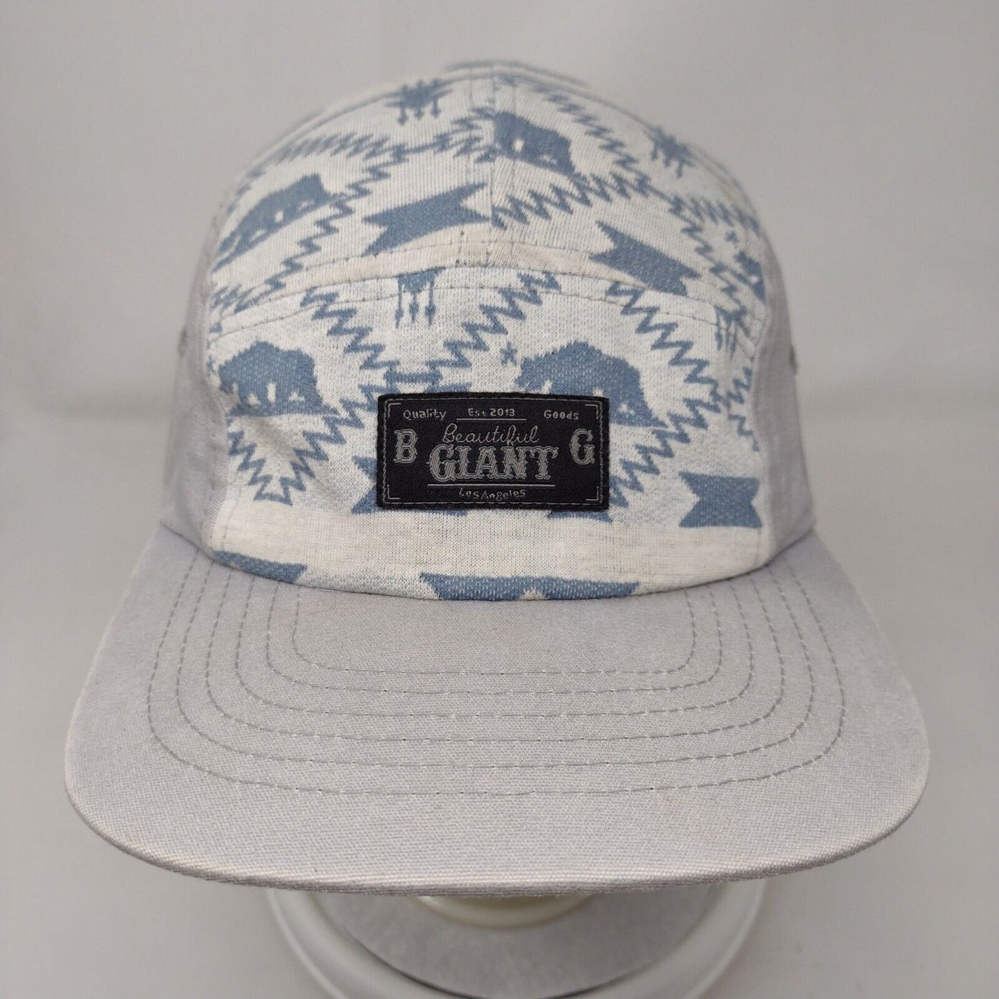 Beautiful Giant Slideback Hat Multicolor One Size Aztec Adjustable