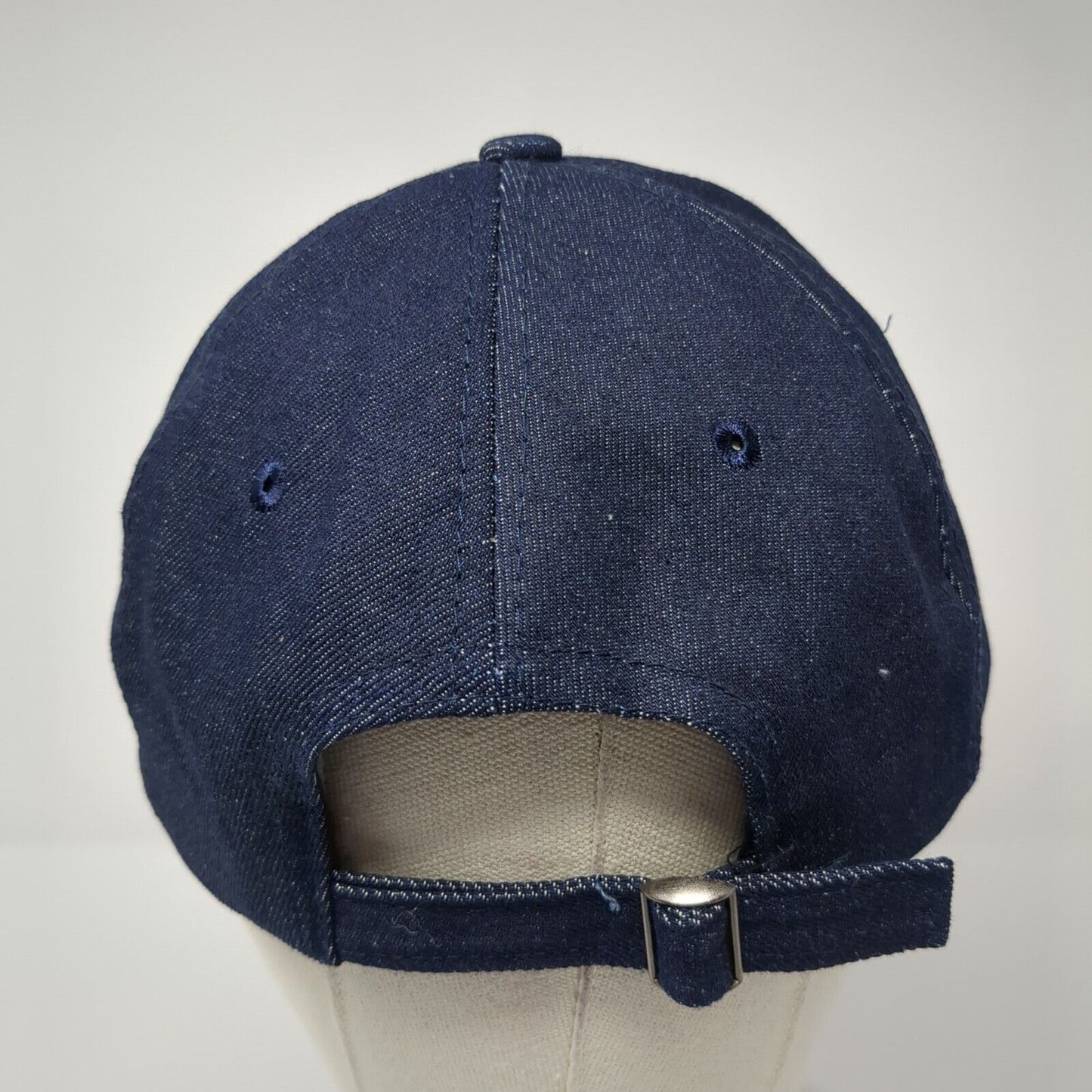 Philippines Slideback Hat Blue One Size Adjustable Embroidered Denim 6 Panel