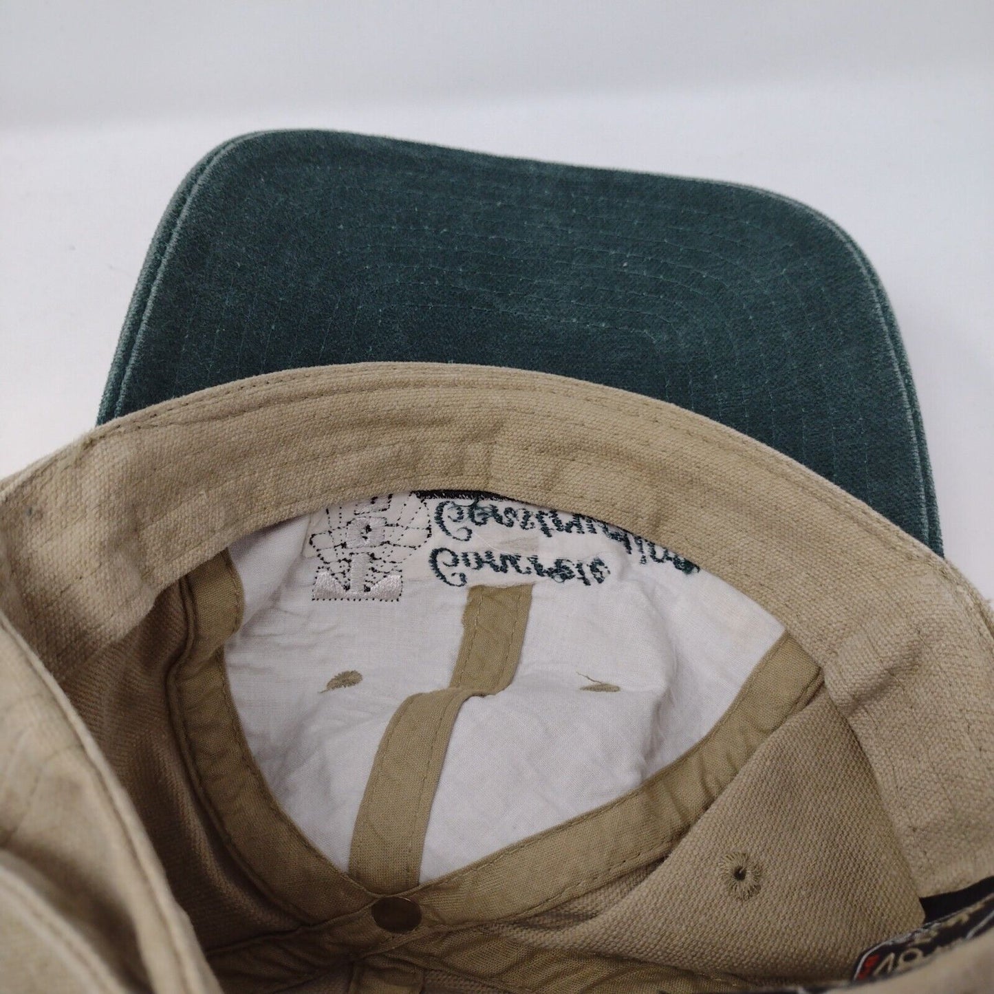 Top Concrete Construction Slideback Hat Multi OSFA Colorblock KC Caps